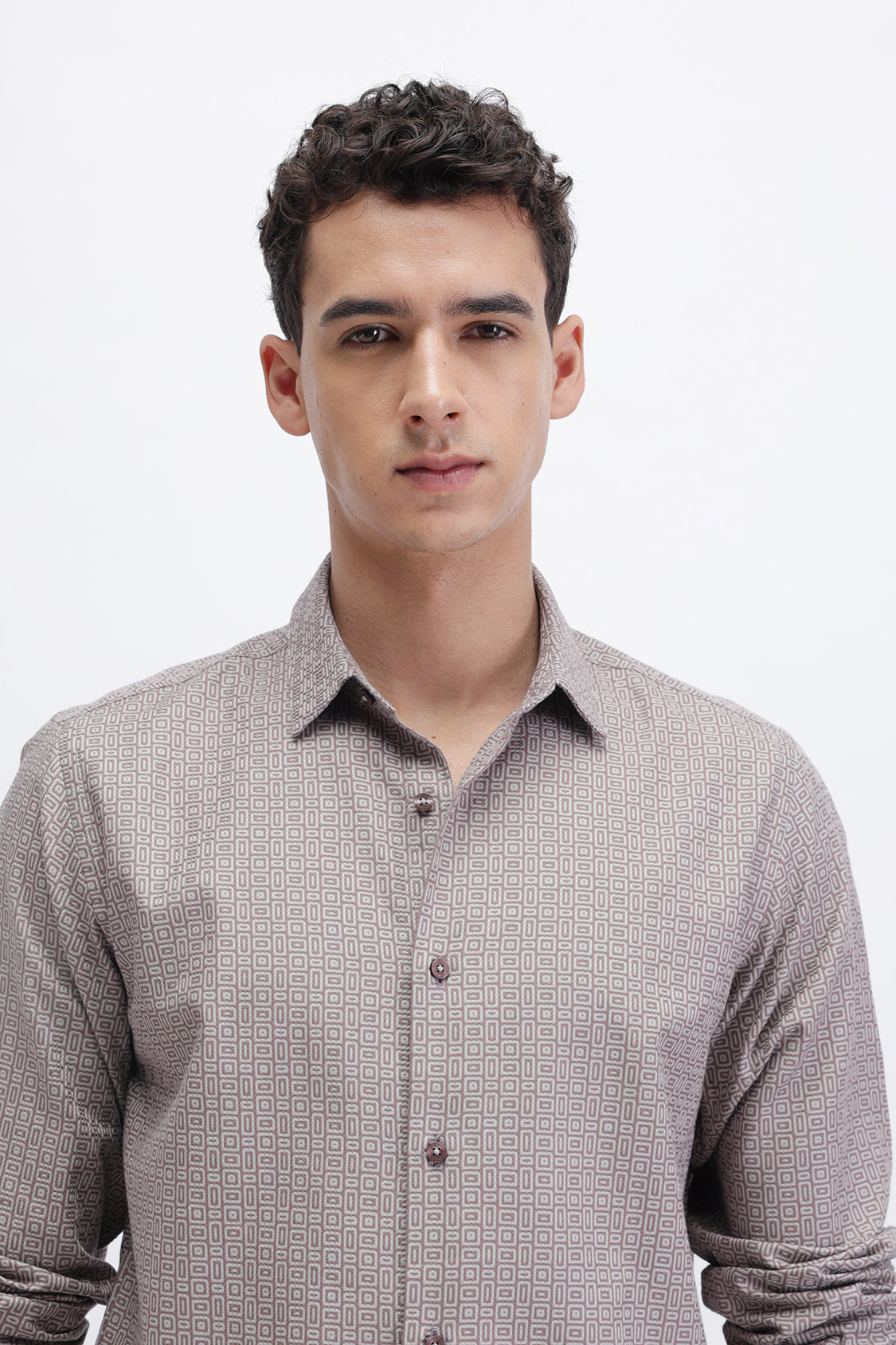 GEOMETRIC PRINTED SHIRT