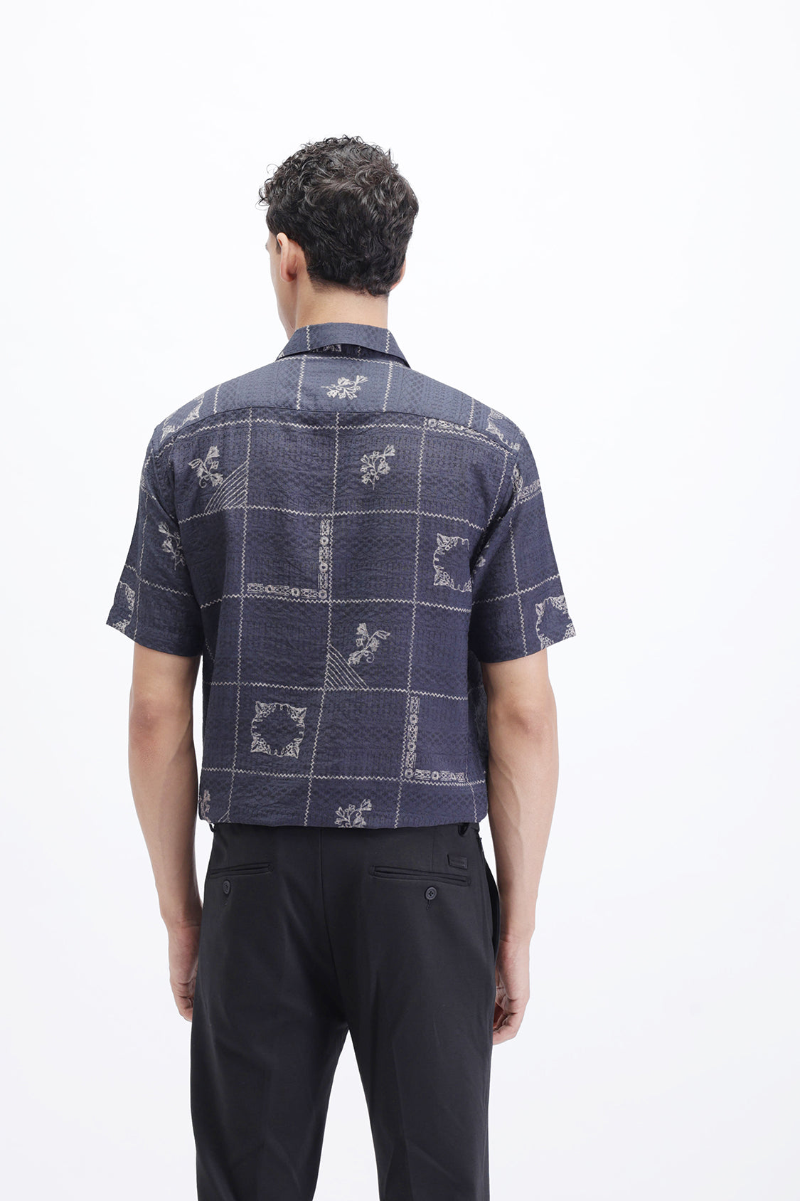 ABSTRACT CHECKED SLIM FIT SHIRT ABSTRACT CHECKED SLIM FIT SHIRT