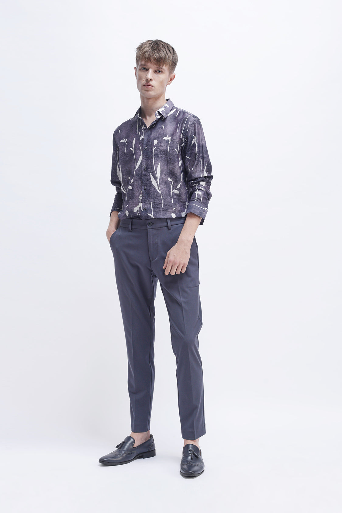 LEAF PRINTED SHIRT