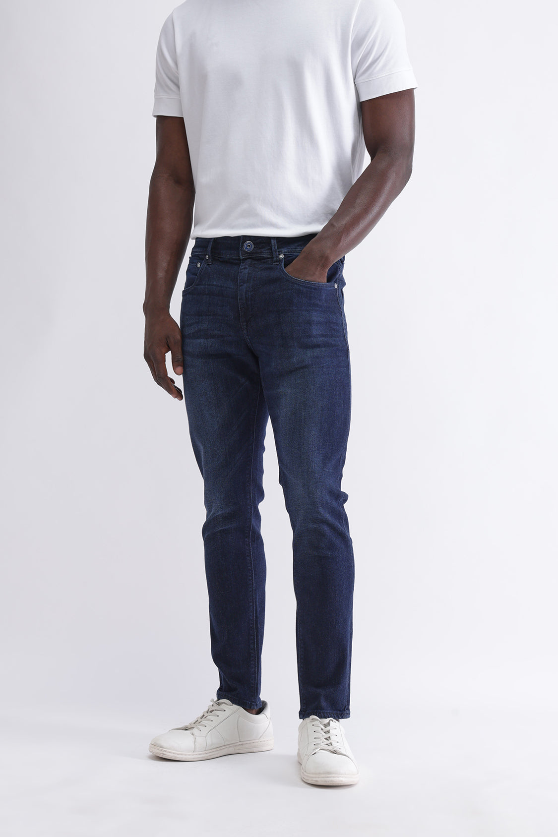 SLIM FIT MID WASH JEANS SLIM FIT MID WASH JEANS