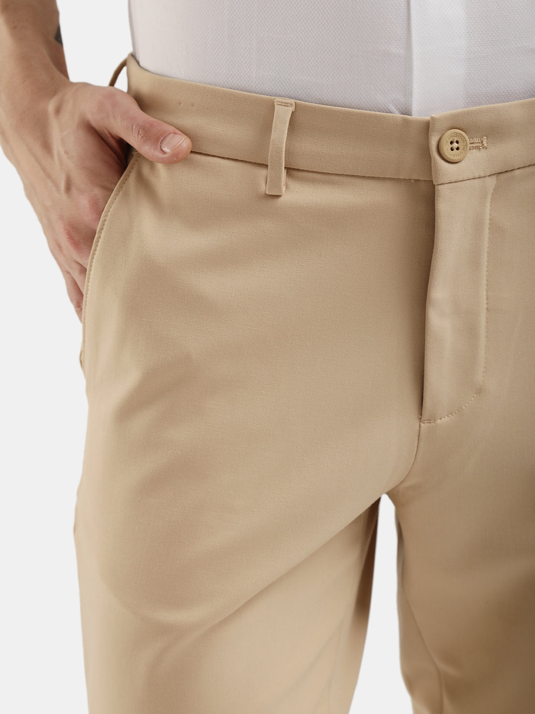 SLIM FIT COTTON STRETCH TROUSER SLIM FIT COTTON STRETCH TROUSER