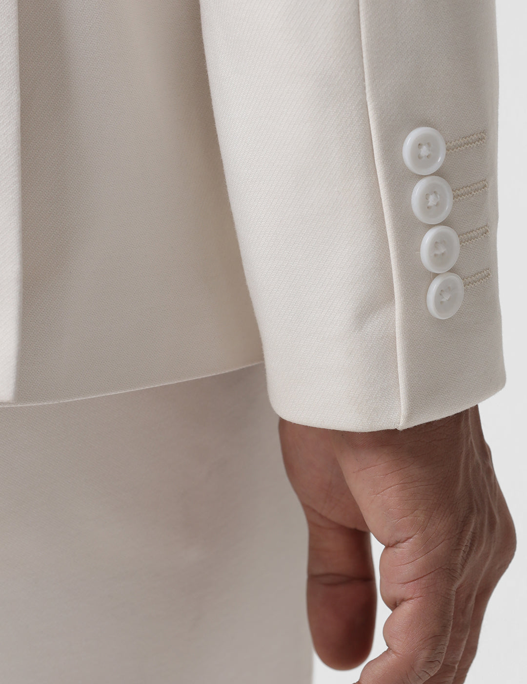 Men's Slim Fit Single Breasted White Formal Blazer