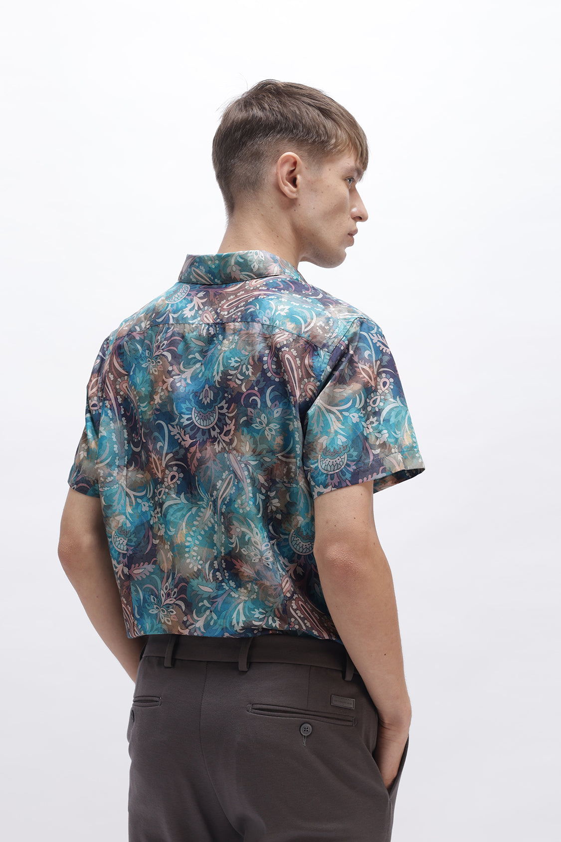 ABSTRACT PAISLEY PRINT SHIRT ABSTRACT PAISLEY PRINT SHIRT