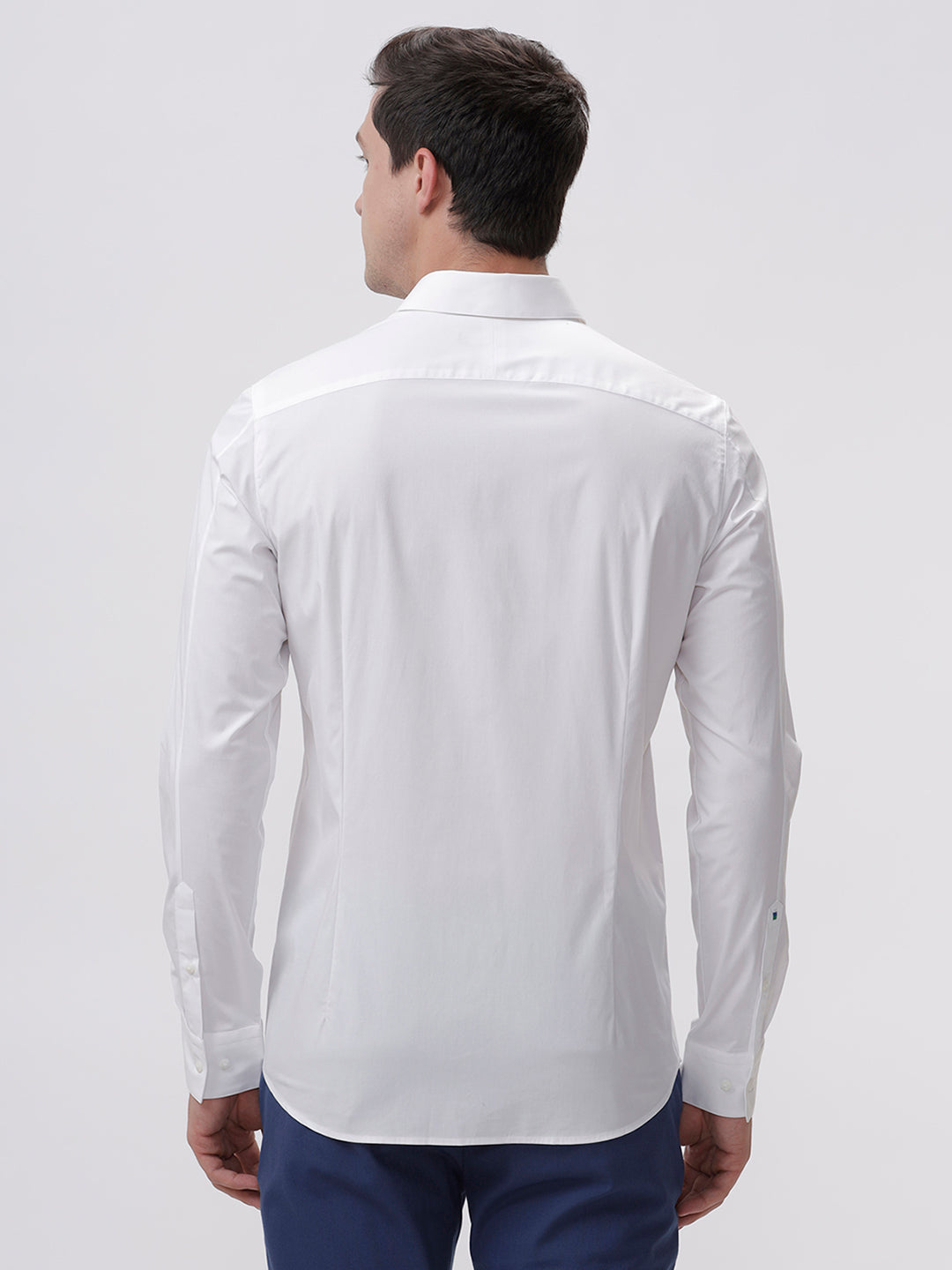 SLIM FIT CASUAL PLAIN SHIRT SLIM FIT CASUAL PLAIN SHIRT