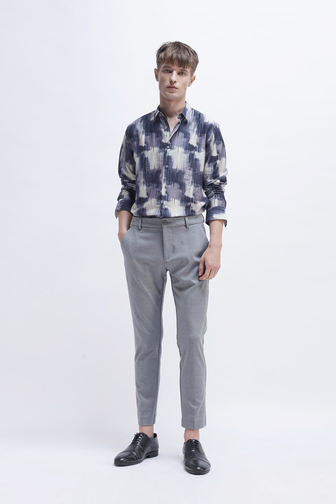 ABSTRACT PRINTED SLIM FIT SHIRT ABSTRACT PRINTED SLIM FIT SHIRT