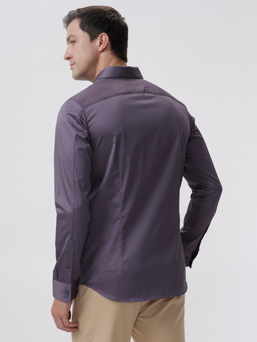 Samuel Purple Sage Cotton Shirt Samuel Purple Sage Cotton Shirt