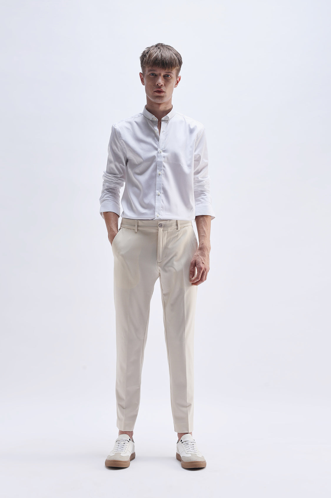 SLIM FIT CASUAL TROUSER