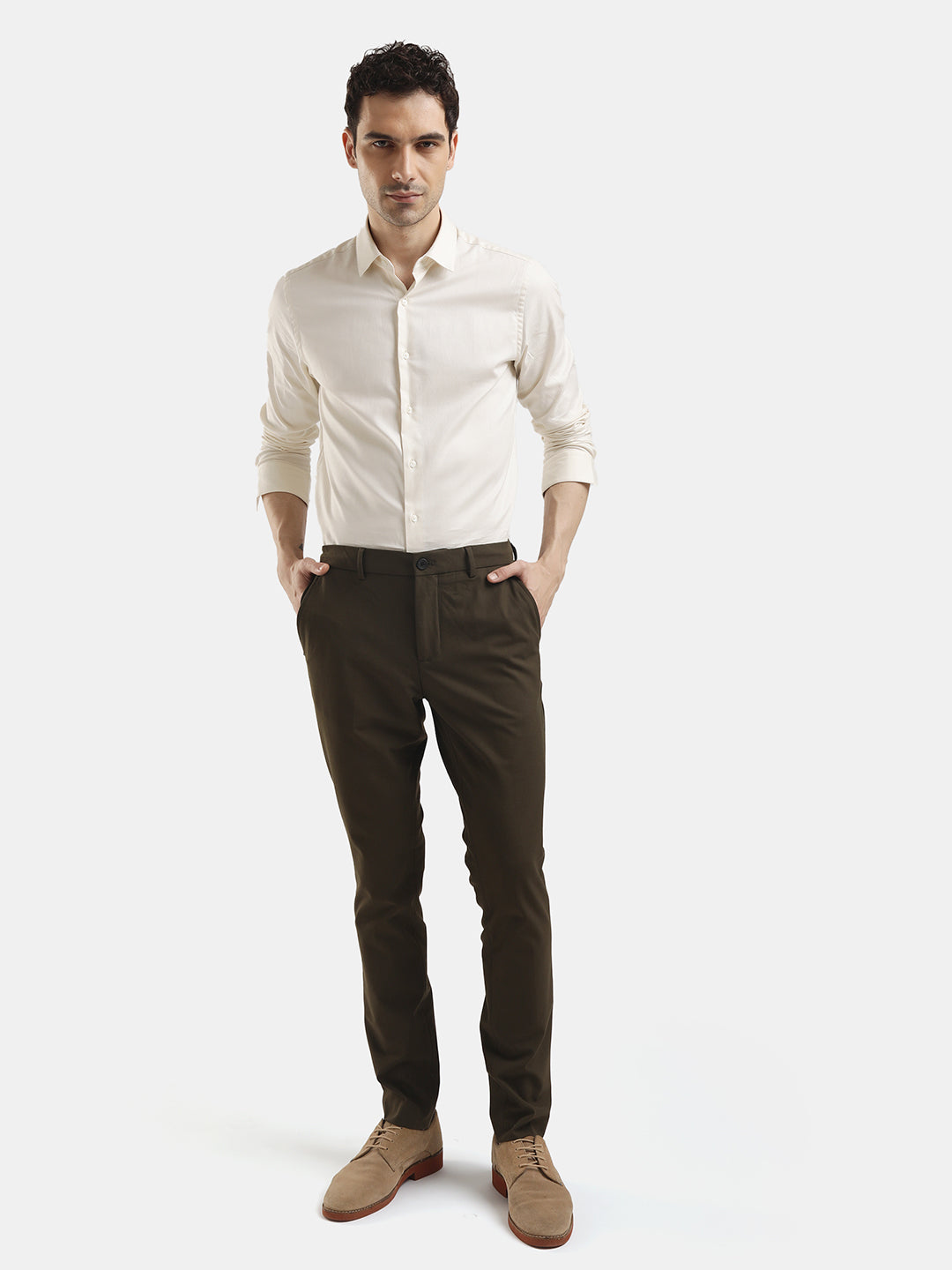 4-WAY TUTOR OLIVE STRETCH TROUSERS 4-WAY TUTOR OLIVE STRETCH TROUSERS