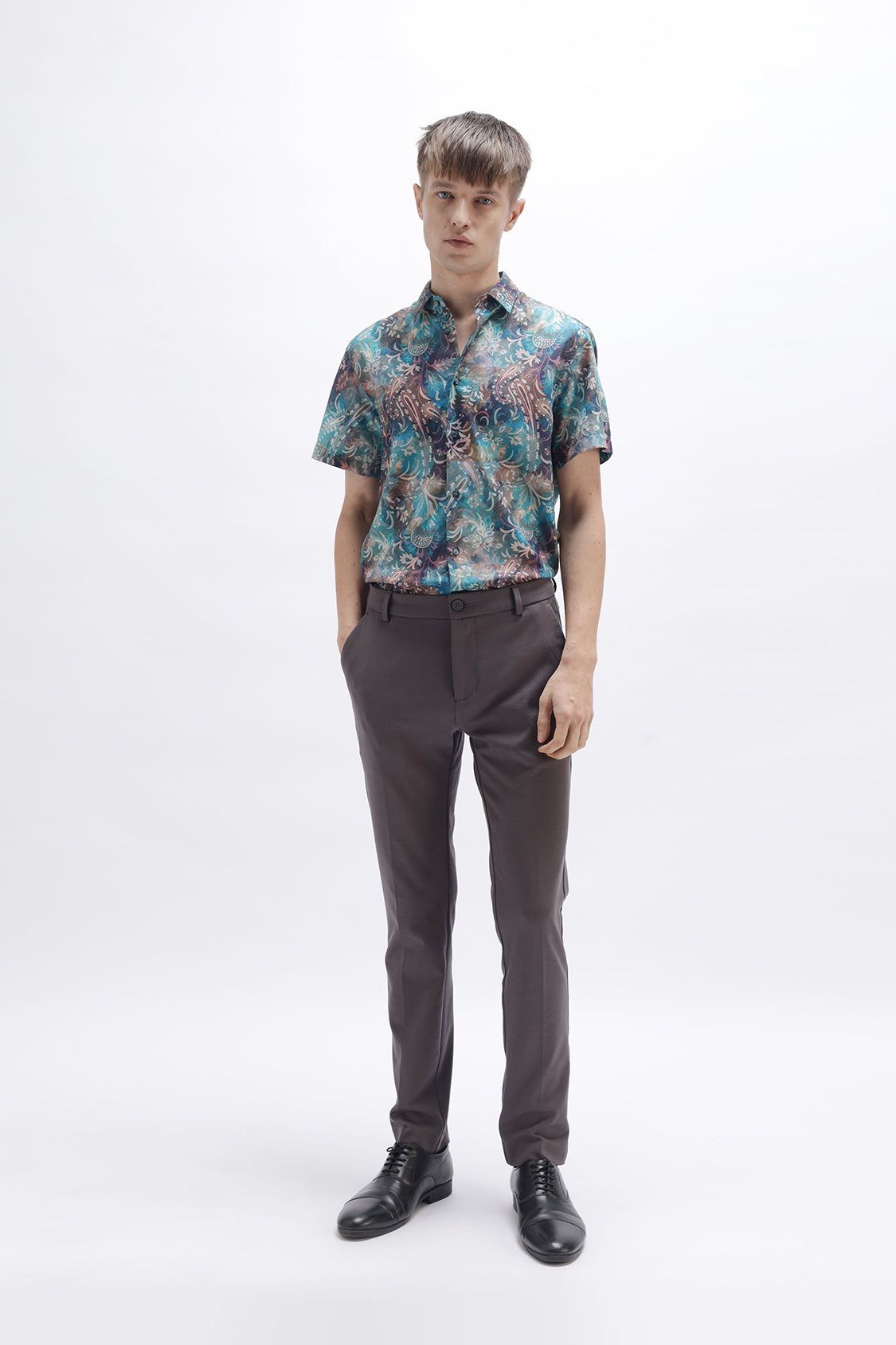 ABSTRACT PAISLEY PRINT SHIRT ABSTRACT PAISLEY PRINT SHIRT