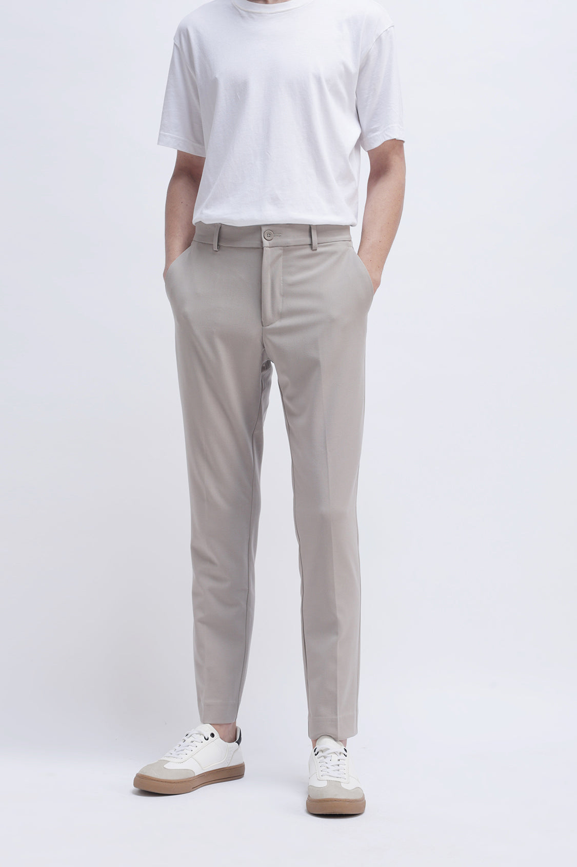 SLIM FIT CASUAL TROUSER