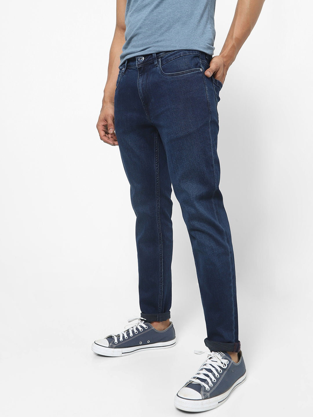 Men's Dark Blue Denim TCDN201