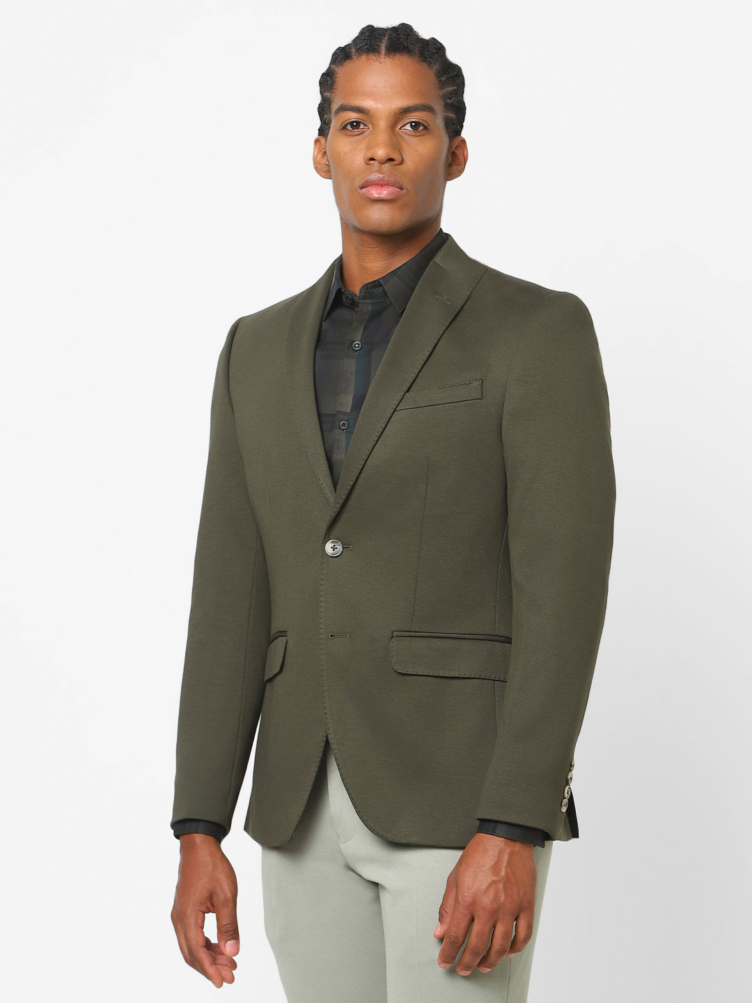 Men's Green Blazer TCJ-ROBERTO