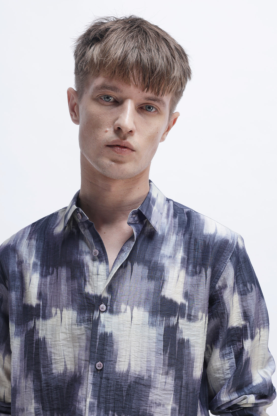 ABSTRACT PRINTED SLIM FIT SHIRT ABSTRACT PRINTED SLIM FIT SHIRT