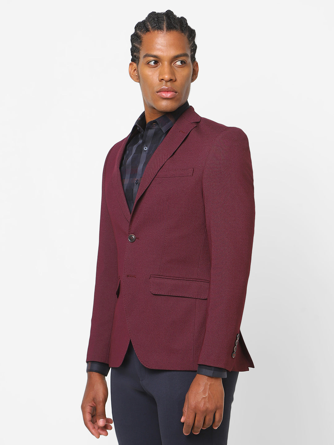 Men's Maroon Blazer TCJ-SETH