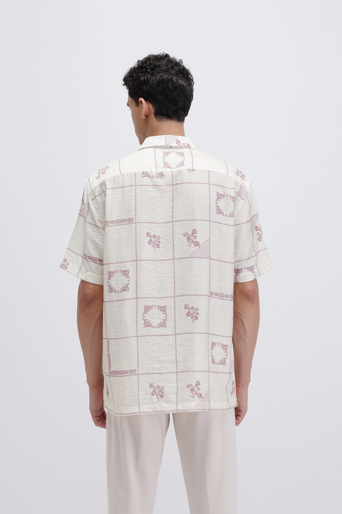 ABSTRACT CHECKED SLIM FIT SHIRT ABSTRACT CHECKED SLIM FIT SHIRT