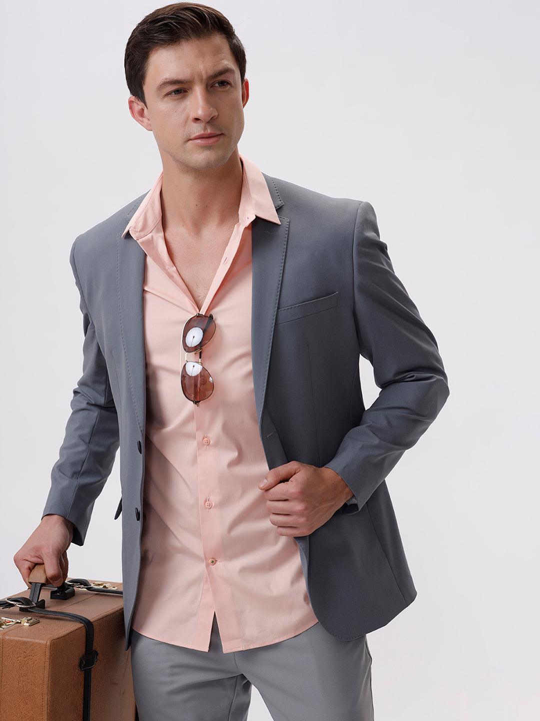 Men's Powell Peachy Keen Cotton Slim Fit Shirt