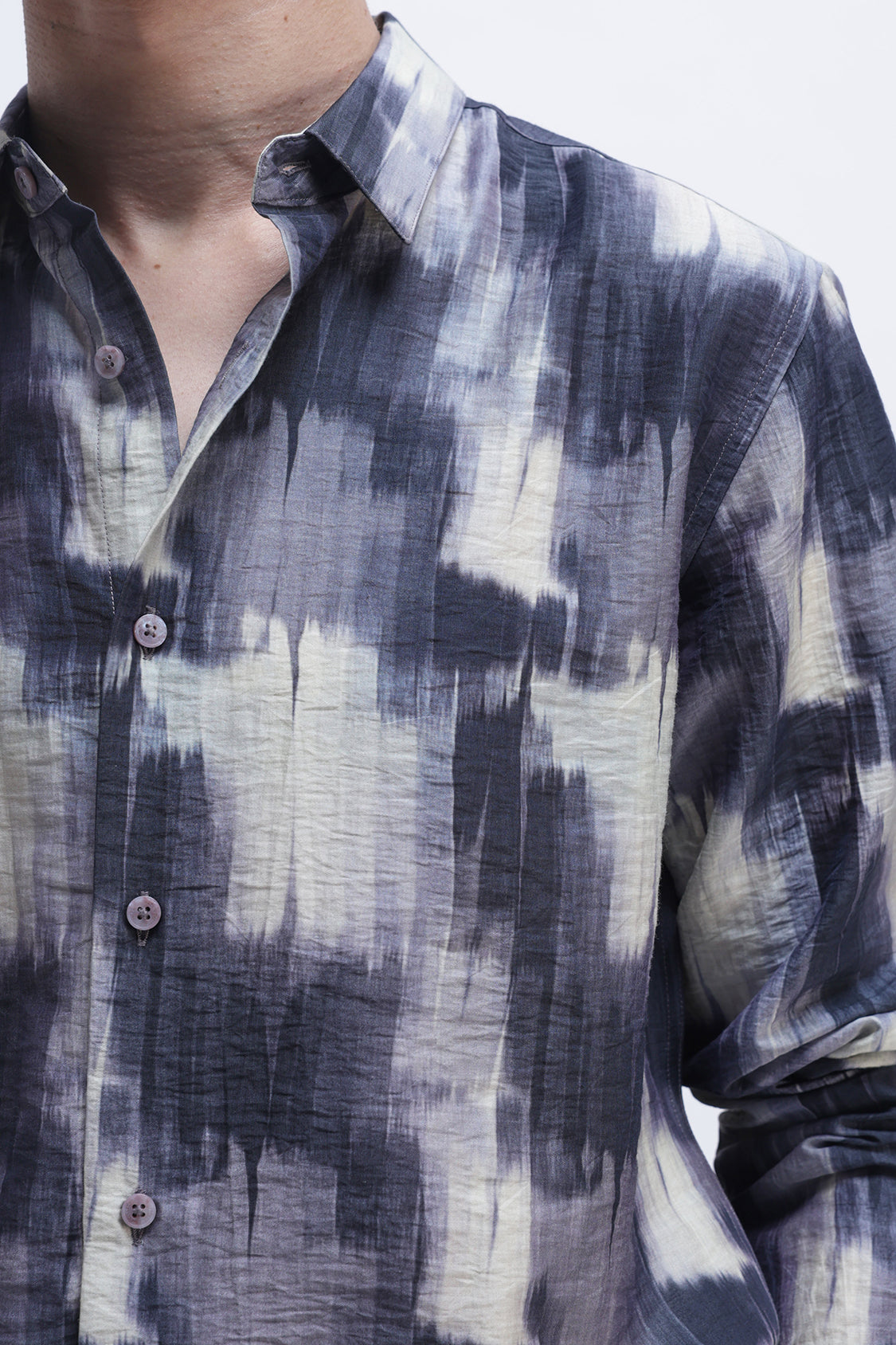 ABSTRACT PRINTED SLIM FIT SHIRT ABSTRACT PRINTED SLIM FIT SHIRT