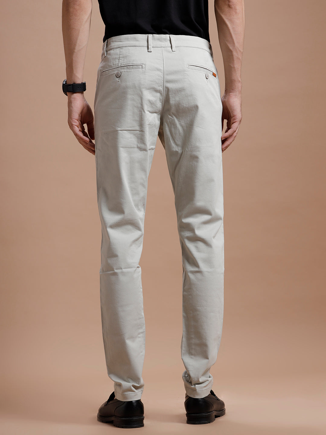 Grey Smart Casual Cotton Trouser Grey Smart Casual Cotton Trouser