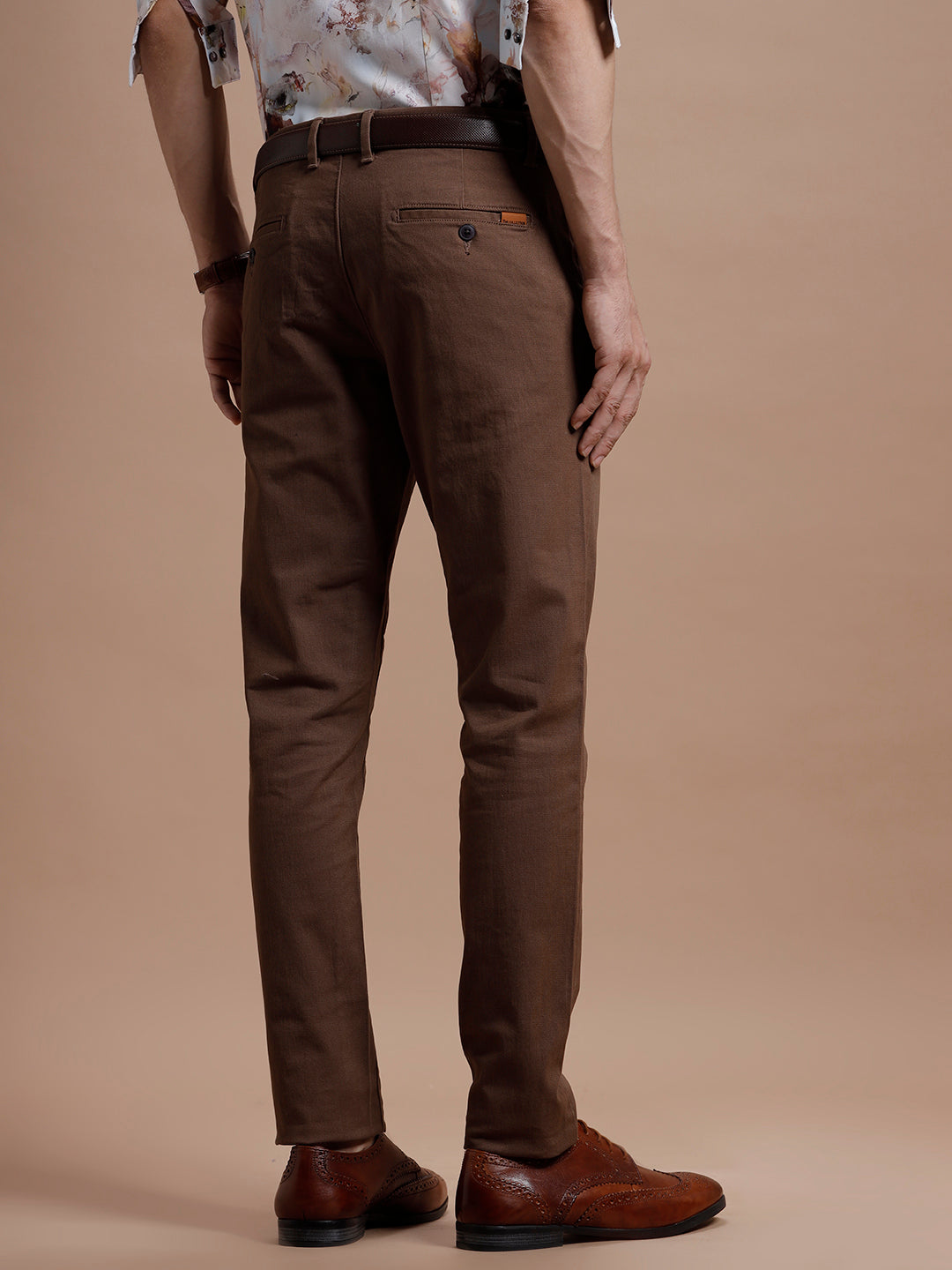 Brown Smart Casual Stretch Trouser Brown Smart Casual Stretch Trouser