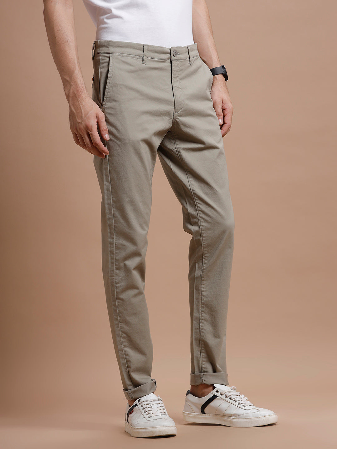 Lt Green Smart Casual Stretch Trouser Lt Green Smart Casual Stretch Trouser