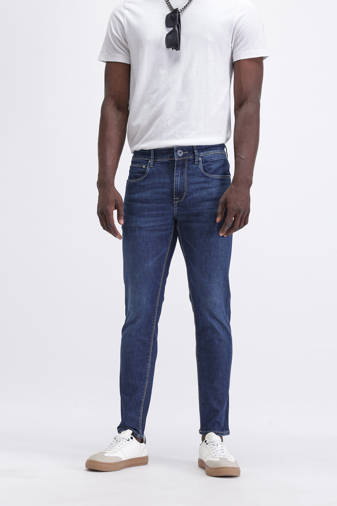 SLIM FIT MID WASH JEANS SLIM FIT MID WASH JEANS