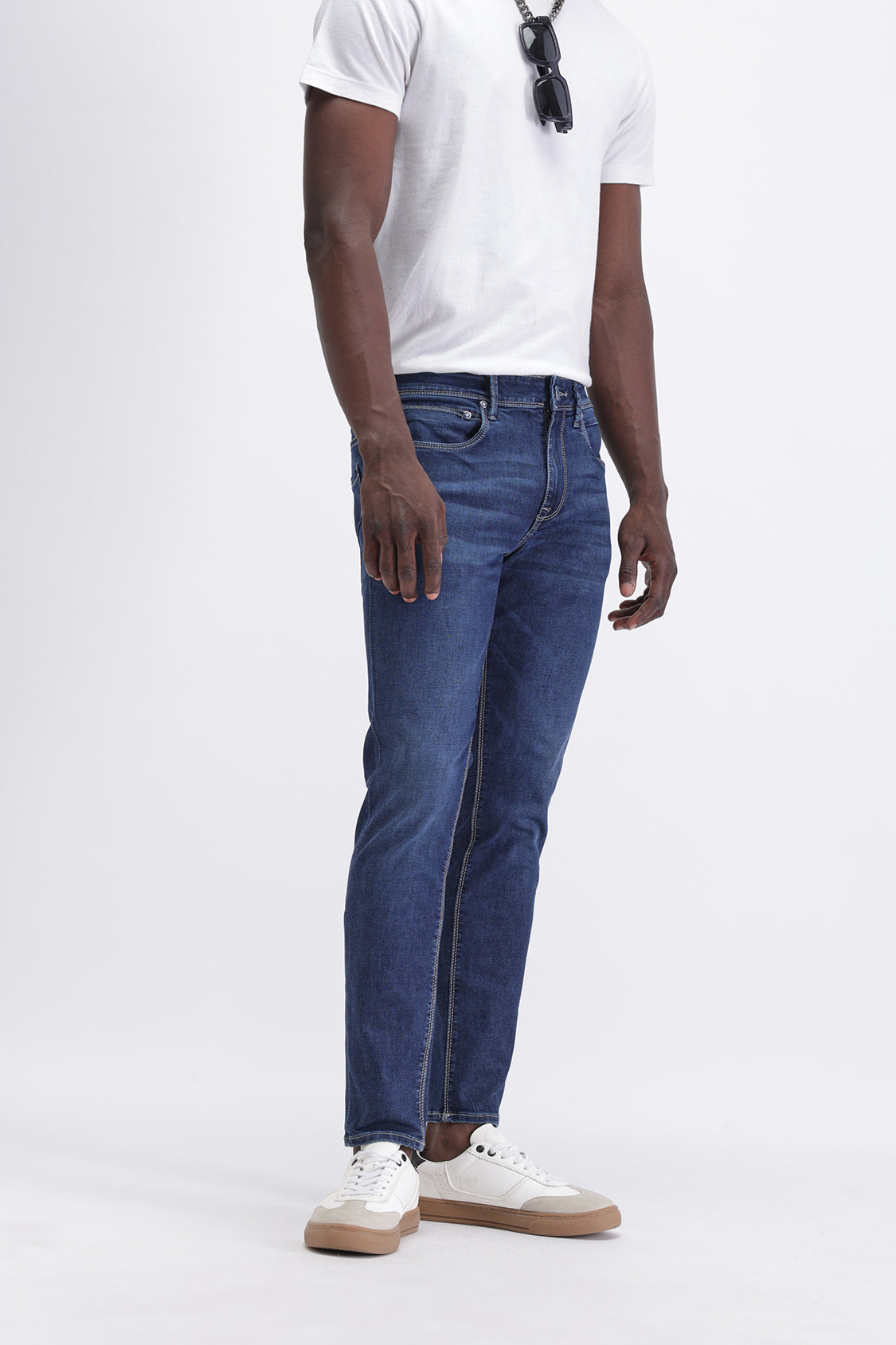 SLIM FIT MID WASH JEANS SLIM FIT MID WASH JEANS