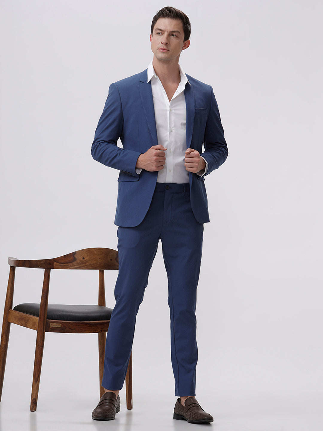 SLIM FIT CASUAL PLAIN SHIRT SLIM FIT CASUAL PLAIN SHIRT
