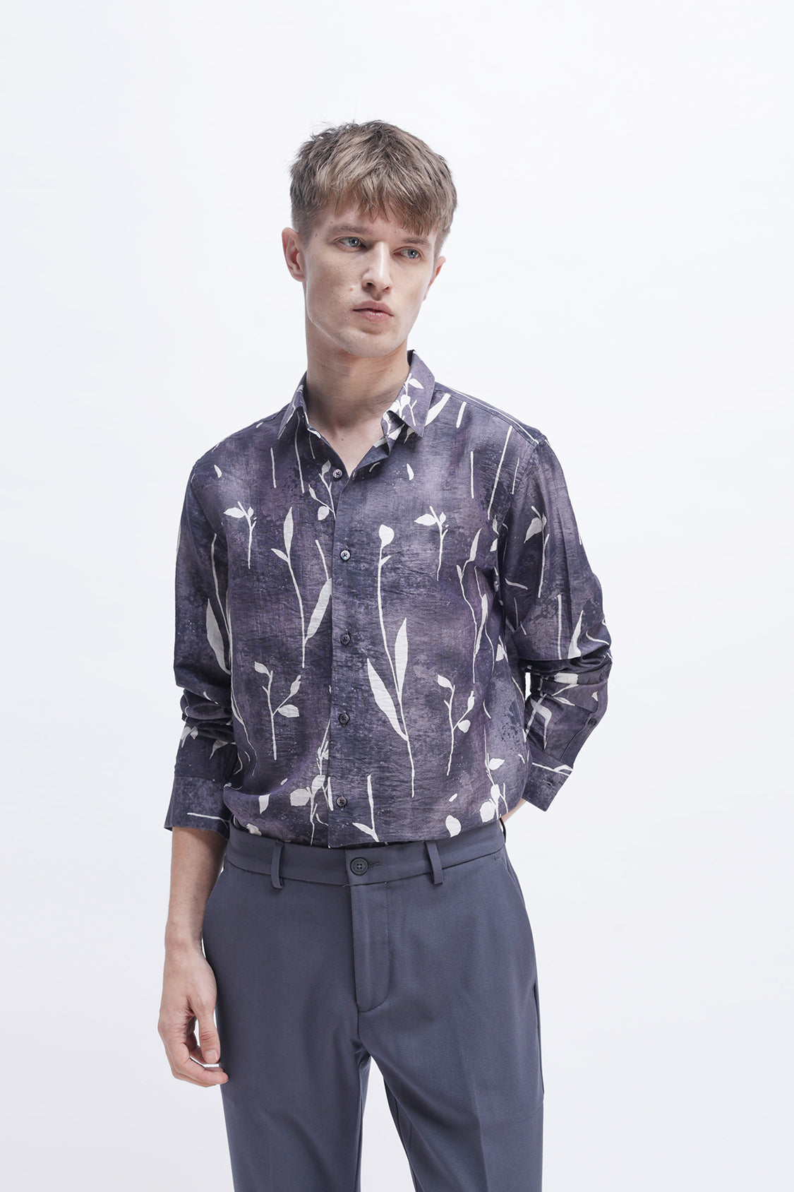LEAF PRINTED SHIRT